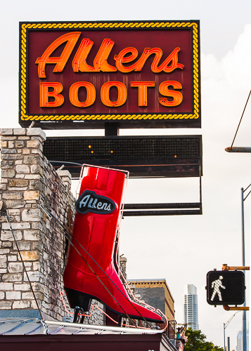 Vanishing Austin / Walk in Allens Boots by Jann Alexander ©2013