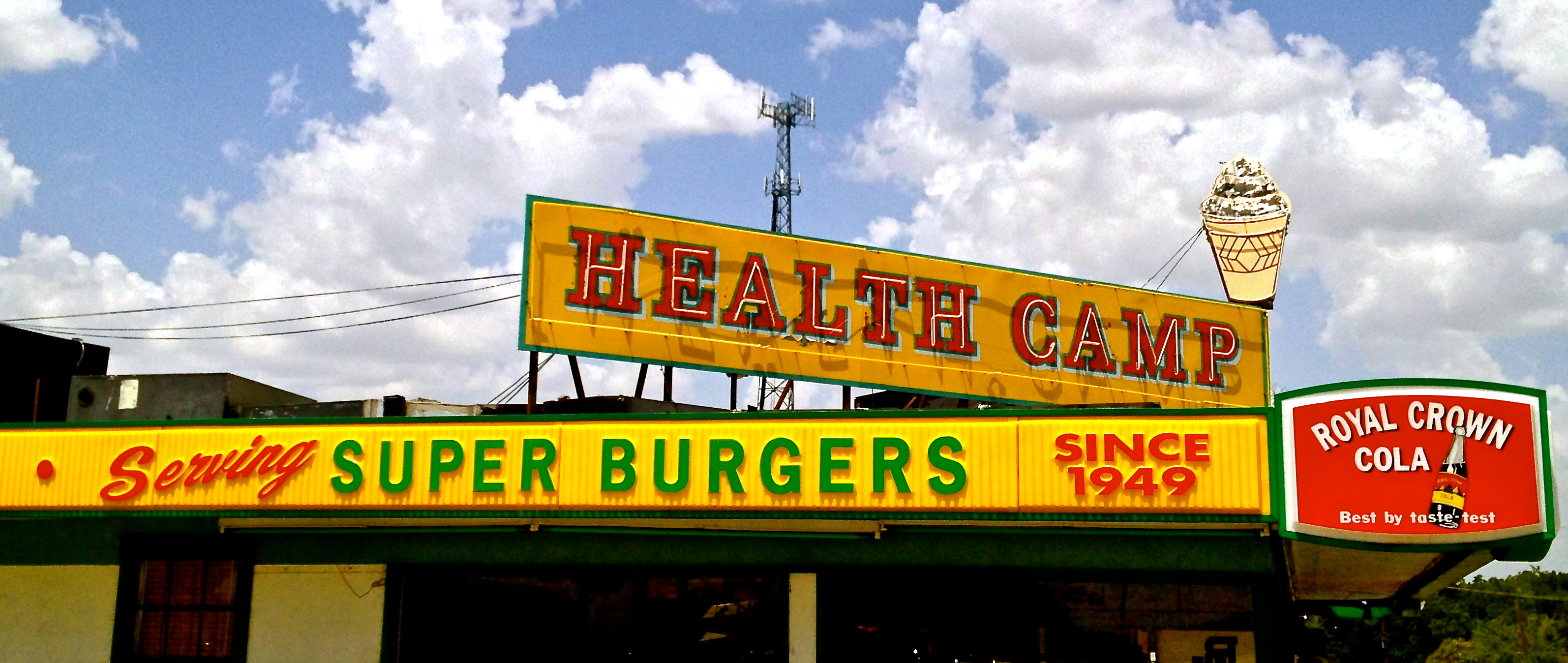 Health Camp_Super Burgers Since 1949 by Jann Alexander © 2013