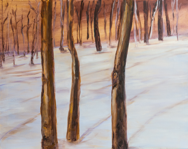 Trees in the Snow by Jann Alexander © 2014