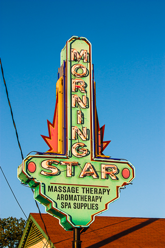Vanishing Austin _ Morning Star at Evening by Jann Alexander ©2013