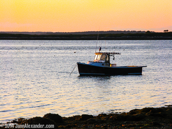 Off-Duty Maine Lobster Boat