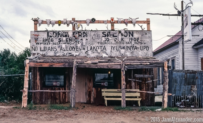 Scenic, South Dakota, 1980 by Jann Alexander © 2015-0332